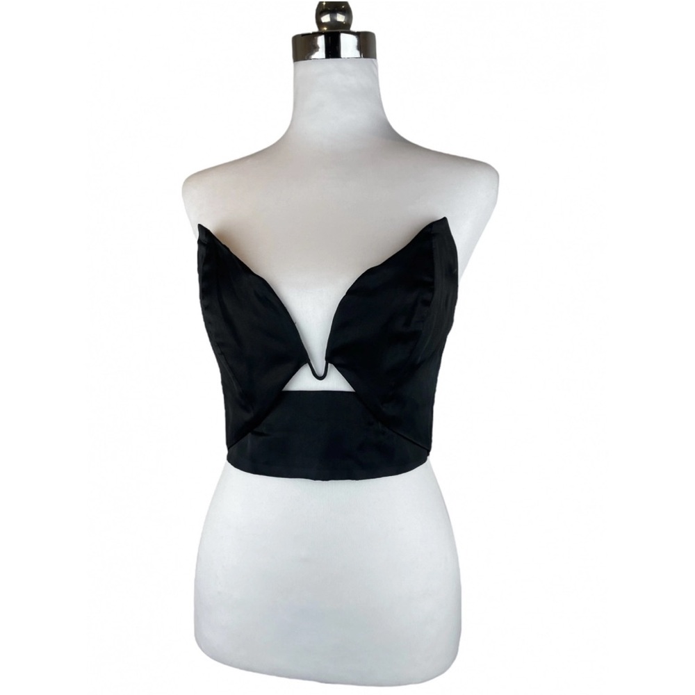 Zimmerman Elegant Black Strapless Top